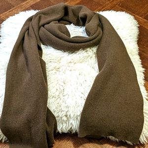 Benetton Brown wool scarf